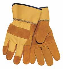1528 Mustang Leather Palm Gloves Made from premium grain cowhide leather and cotton. Naturally suited for wet or insulated conditions.