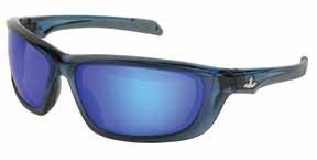 New Products Category USS Defense Safety Glasses Sleek co-injected TPR