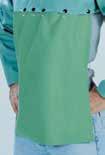 Cape sleeves protect shoulders, upper chest and arms from sudden flame exposure and sparks while increasing ventilation on back. Feature snap fasteners. Washable. Designed for light-duty welding only.