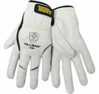 Category Welding & FR Safety SubSection 1488 TrueFit TIG Welders Gloves Top-grain goatskin palm and back for superior feel and dexterity.