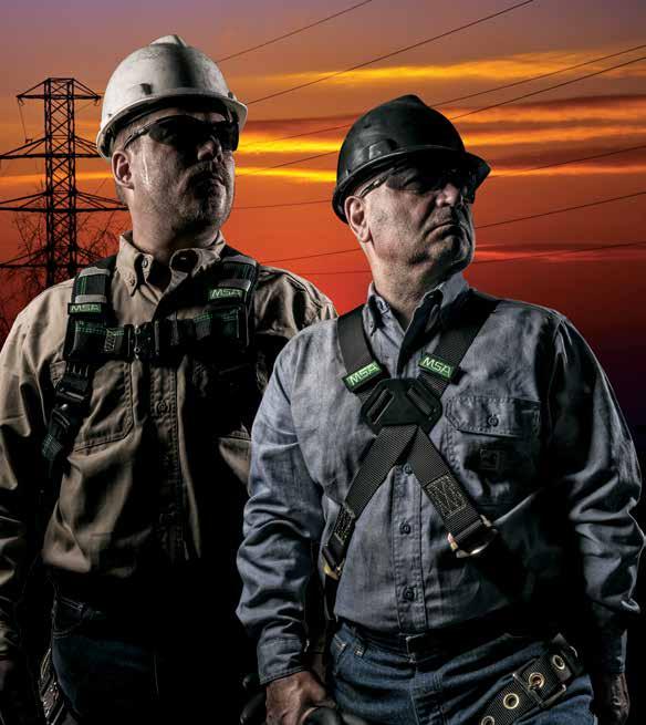 New Category Products MSA Workman Arc Flash Harness provides excellent arc flash protection in a sleek, black design that s lightweight and comfortable.