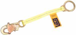 Category Fall Protection Lad-Saf Cable Sleeve for Ladder Safety System Sleeve with carabiner for Lad-Saf fixed ladder safety system. For use on 3/8" and 5/16" 1x7 or 7x19 solid core cable.