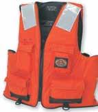 2000004522 623900051 Deluxe Merchant Mate II vest 2000004522 General Purpose Vest Features (2) encircling body belts and (1) chest strap, durable CROSSTECH flotation foam and 200-denier nylon oxford