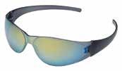 Eye Protection Category CheckMate Safety Glasses Super-lightweight design offers nearly total eye-orbital seal, flexible bayonet temples and universal nosebridge.