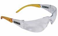 Category Eye Protection Safety Glasses DPG54-1D DeWALT DPG54-Protector Safety Glasses Sleek, unisex design features rubber-tipped temples for a secure fit and distortion-free optics for fatigue-free