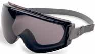 and peripheral vision.  Uvextreme anti-fog coating and indirect ventilation system minimize fogging and direct airflow over the lens.