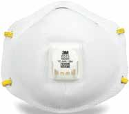 Category Respiratory Protection Disposable 9211+ 3M Aura Particulate Respirator 9211+, N95 Features comfortable braided headbands and contoured nose panel.