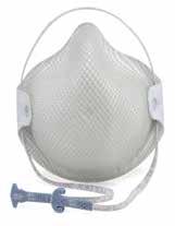 Category Respiratory Protection Disposable 2300N95 2-Strap Respirators Dura-Mesh shell protects the filter media so that it stays cleaner-looking longer.