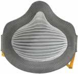 Nuisance OV AirWave Respirator Exclusive easy-breathing wave design provides relief from nuisance levels of Organic Vapors.