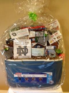 #3 The Ultimate Sports Raffle Basket Valued At $600 My Favorite Sports Book created by the 2 nd and 3 rd Grade Students (May view book at Fundraiser, Nov. 9 th ) Two Notre Dame vs.