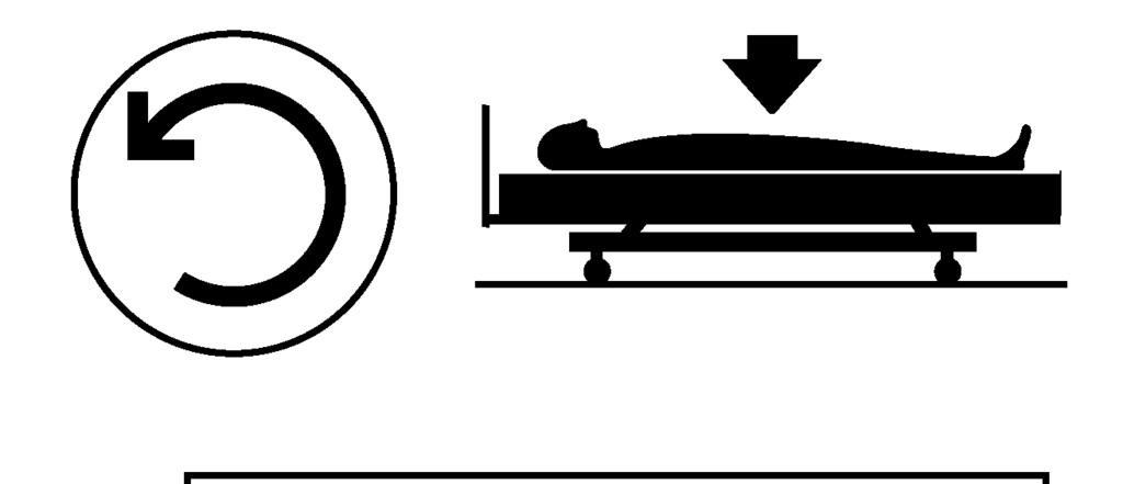 Trendelenburg Position (Figure 2.2A) 2. 3. 4. Lower the bed using the middle hand crank. Pull the clutch lever beside the left hand crank and lower it.