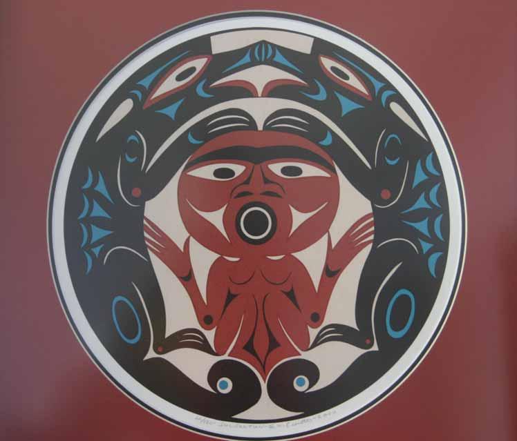 First Nations Art Local artist Charles Elliot