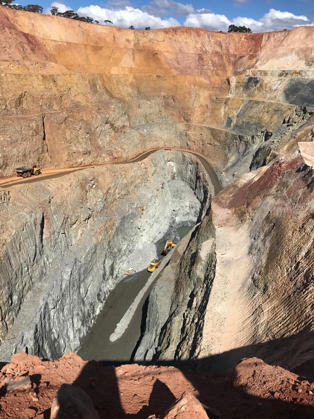 Financial Processing of the last ore stockpiles from the Zoroastrian Central Open Pit was completed on 22 September 2017 and final revenue from gold sales was received by the end of October resulting