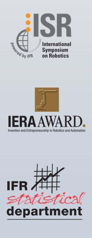 suppliers Integrators Sponsor of the annual International Symposium on Robotics (ISR) Co-sponsor