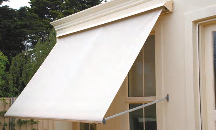 awning makes it an excellent choice for ground floor windows, offering optimum