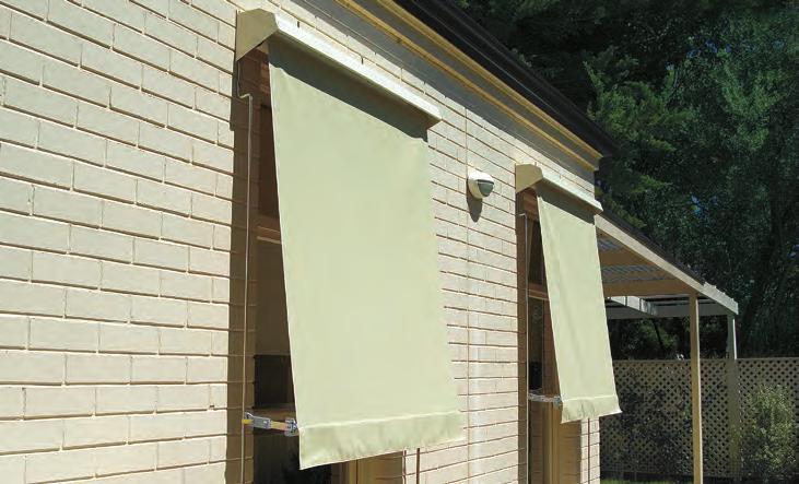 40% System 2000 Pivot Arm Great for sun control, this style of awning is excellent