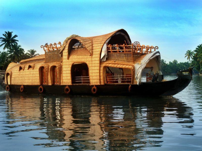 Page 10 of 12 and bridges. Board a houseboat from here and enjoy the cruise through the enchanting backwaters.