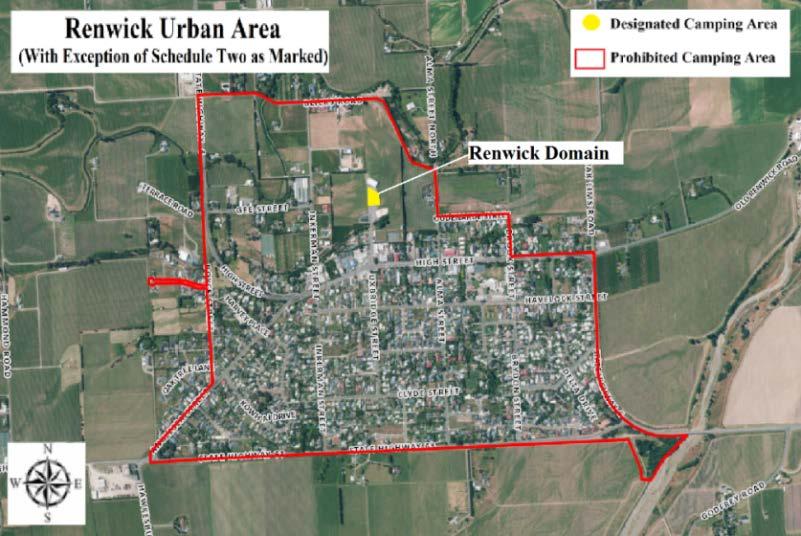 4. Renwick Urban Area The Renwick Urban Area encompasses the intersection of High Street and Old Renwick Road via State Highway 6 through to the north side of State Highway 63 where it intercepts