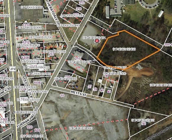 4acres parcel with 4,000sf building and Furman Hall Road frontage also available for sale by Avison Young.