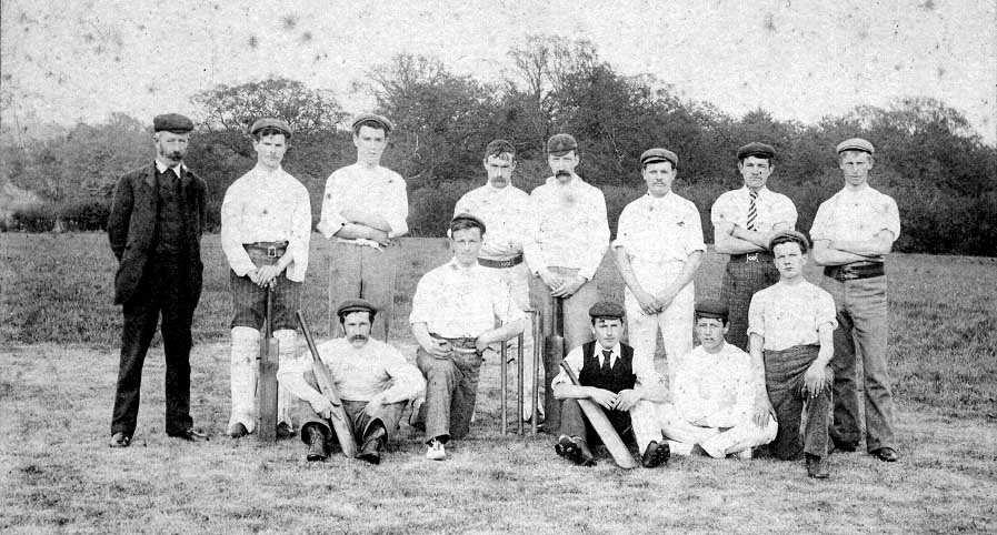 Fawley Cricket Club The photograph above shows the members of Fawley Cricket Club in about 1895.
