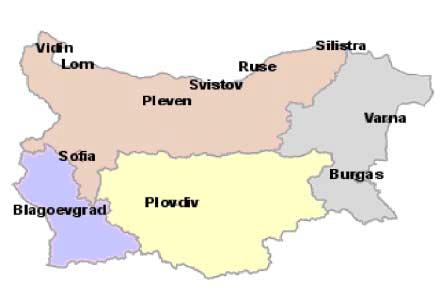 4 Figure 1. River Basin Management Districts in Bulgaria 1.2.