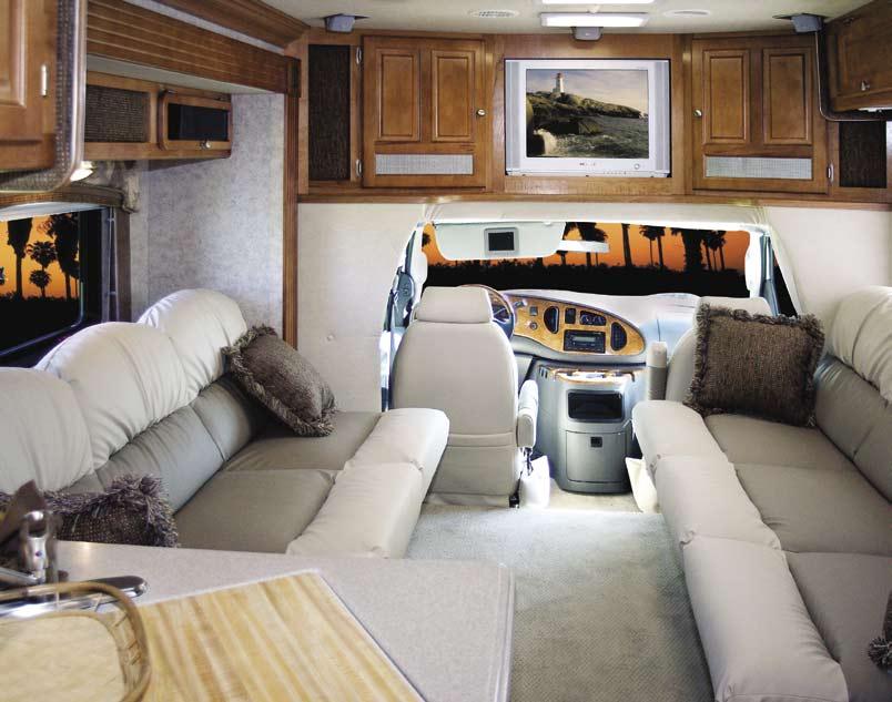 Upgrade your already feature packed B Touring cruiser with the all new XL Package. The XL Package gives you more high end features that are generally only found in high dollar Class A Motorhomes.
