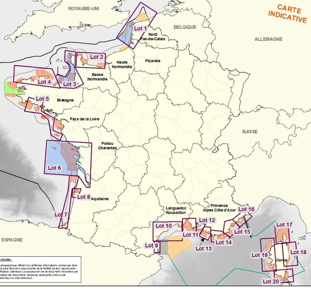 CARTHAM : French SACs benthic habitats mapping programme