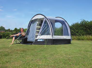 TRAVEL POD CROSS AIR Drive-Away Awnings Our range of Travel Pod and Motor Fiesta AIR awnings offer the ultimate in touring convenience.