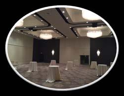 EXHIBITOR LOCATION We plan a comfortable 8 x 10 booth in a very convenient set-up in Kent and St-Louis rooms. Drinks and food for breaks will be provided for delegates by the Allegro restaurant.
