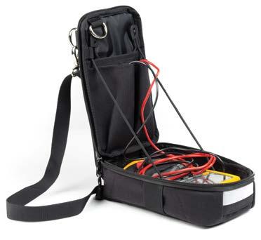 3M DBI-SALA Utility Pouch Features two outside pockets for storing spud wrenches and two inner pockets for storing additional tools.