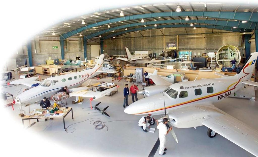 OUR FACILITIES Technical Training Hangar PURPOSE BUILT 4,500M2 FACILITY ON AN 8,400M2 SITE 2,200 sq m aircraft hangar