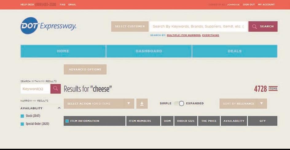 СТУДИЈА НА СЛУЧАЈ Dot Foods Национален редистрибутер на храна кој користи квалитетни податоци како брз пат за раст ПРЕДИЗВИК Компанијата Dot Foods го престави својот онлајн каталог на производи (Dot