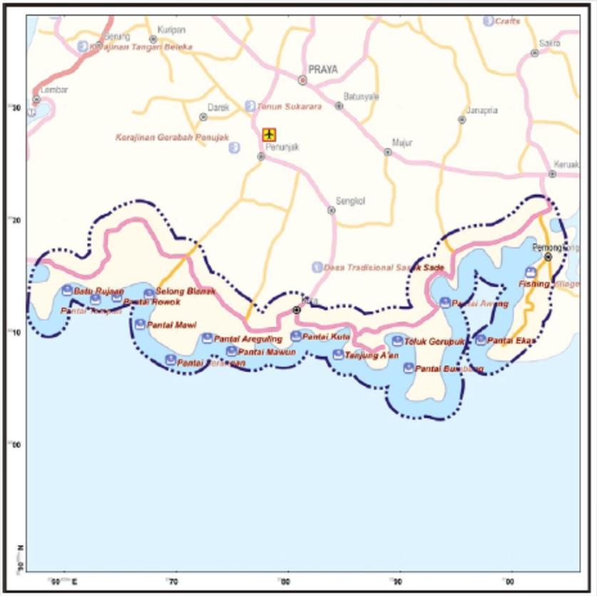 Mandalika DestinationProfile Location Province District : West Nusa Tenggara : Central Lombok Area Total Area : ± 2,000 Ha Total SEZ Area : 1,175 Ha (total of development area) Accessibility & Hotel
