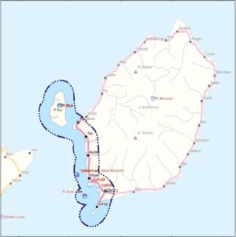 Morotai DestinationProfile Location Province District : North Maluku : Morotai Area Total Area : 1,101.67 Ha SEZ Total Area : 1,101.