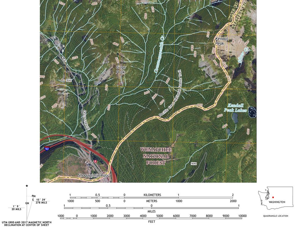 5 Figure 4: Map of Kendall Peak and Commonwealth Basin, in
