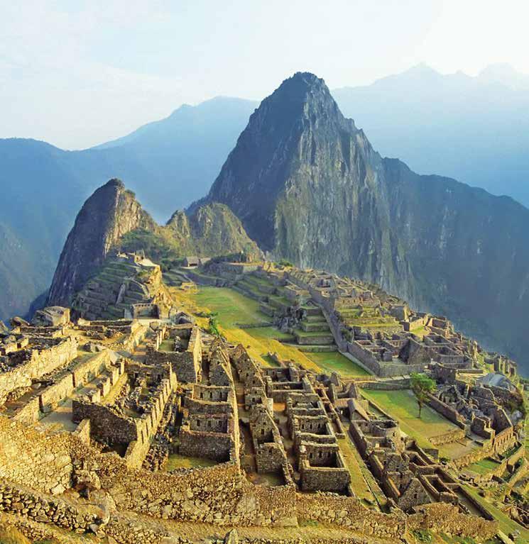 YOUR TOUR DOSSIER SACRED PERU Travel into the heart of South America to experience misty volcanoes, llamas, alpacas, hanging ancient tombs; Machu Picchu, one of the New Seven Wonders of the World,
