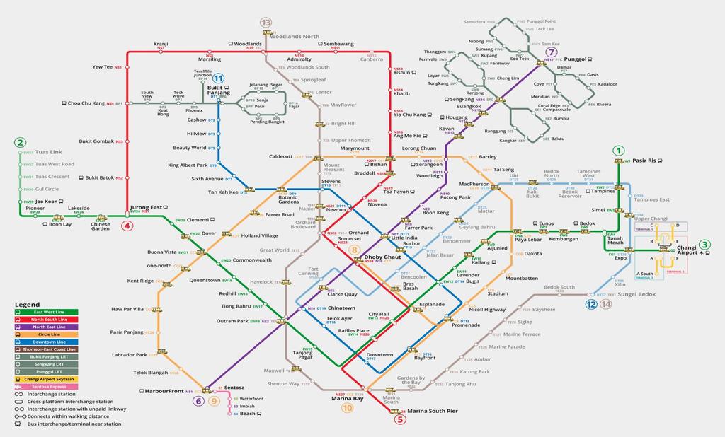 Our Experience Mass Rapid Transit Rail Infrastructure (Singapore) Since the mid 1980s,