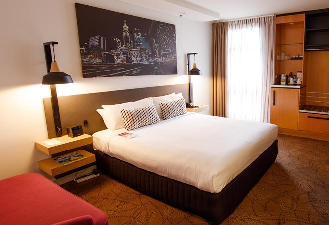 Pullman and Mercure Brisbane King George Square During the year, the hotel commenced renovation of the Mercure rooms to refresh the