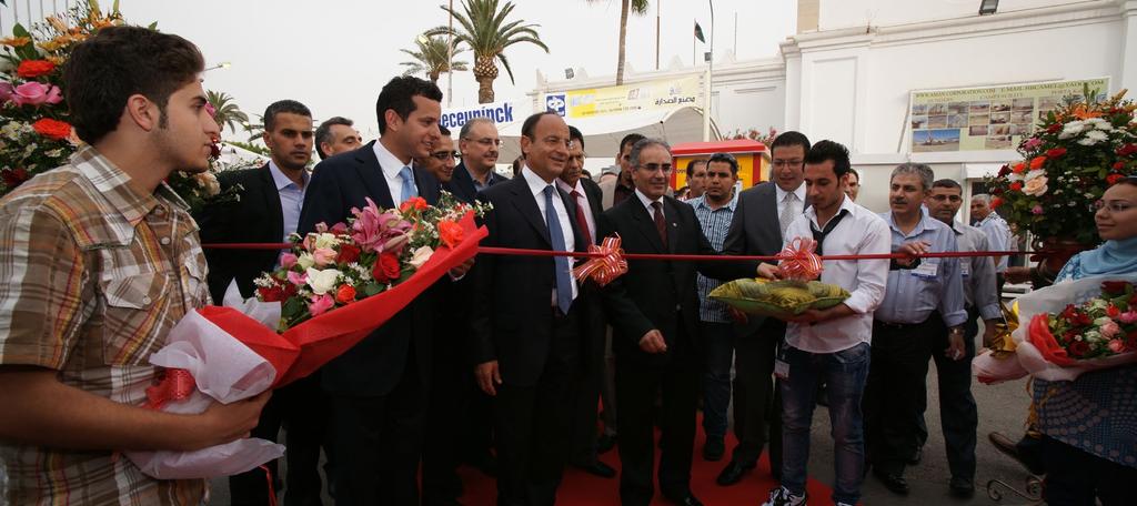 Libya Build 2012 was officially opened by the Libya s Minister of Economy, Mr. Ahmed Koshly and the Italy s Deputy Minister of Infrastructure and Transport, Mr.
