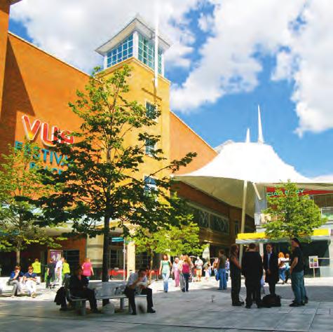 Basingstoke s shopping has put it in the UK s top ten destinations with major high street retailers and street markets. The Malls and Festival Place has 165 stores including Debenhams and Gap.
