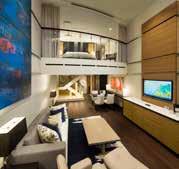 Choose from connecting staterooms configured perfectly for family life, to private balcony staterooms and
