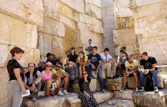 The project initially exposes youth who immigrate to Israel prior to their parents, including Jewish youth aged 14-16 who study in Israeli high schools, to the subject of the Holocaust, but often