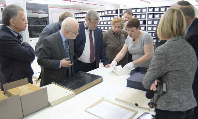 COOPERATION WITH RUSSIA TO RECOVER ARCHIVAL RECORDS In May 2017, the State of Israel and the Russian Federation signed a significant Memorandum of Understanding (MOU), enabling unprecedented archival