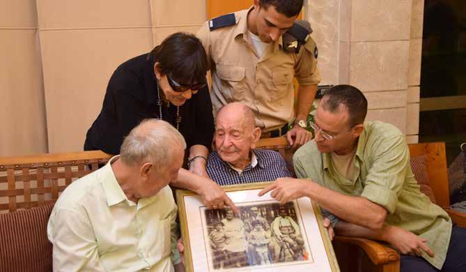 The emotional and unexpected meeting took place thanks to information on Pages of Testimony recorded on Yad Vashem's Central Database of Shoah Victims' Names.