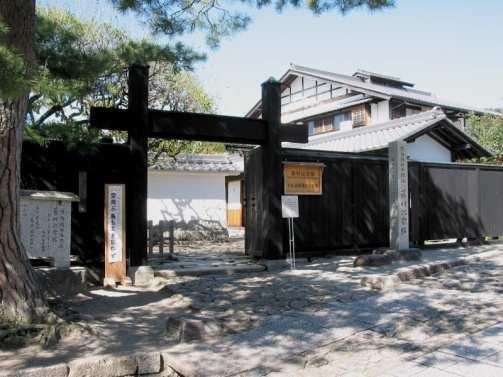 Former Honjin in Magome-shuku stage (Currently the Toson Museum ) The honjin in the Magome-shuku stage had been in