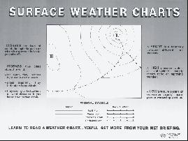 Audio-visual Training Aids Surface Weather Charts This poster highlights and describes various symbols and