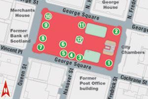 The council are planning to transform the look and layout of George square, and members of the public are being asked their opinions, and they are invited to submit to the Council their own proposals