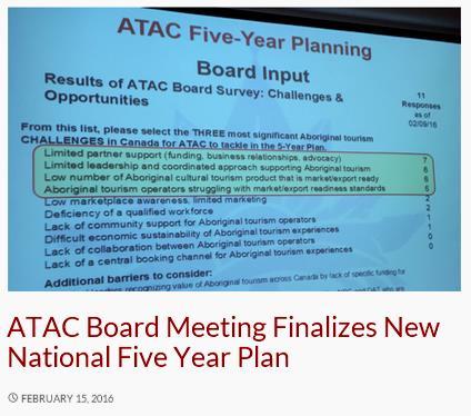 2015-16 Achievements within the Four Strategic Pillars Leadership Key Actions, Activities and Projects in 2015-16: Completed ATAC Five Year Strategic Plan Using a thorough process of input from and