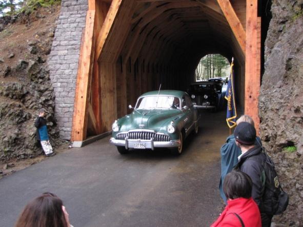Members may recall from recent tours of this significant historic Oregon resource that it was the first scenic highway in the United States and is a National Historic Landmark.