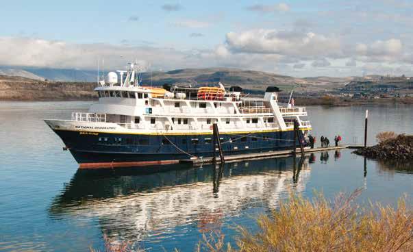 NATIONAL GEOGRAPHIC SEA BIRD & SEA LION CAPACITY: These twin ships accommodate 62 guests in 31 outside cabins. REGISTRY: United States. OVERALL LENGTH: 152 feet.